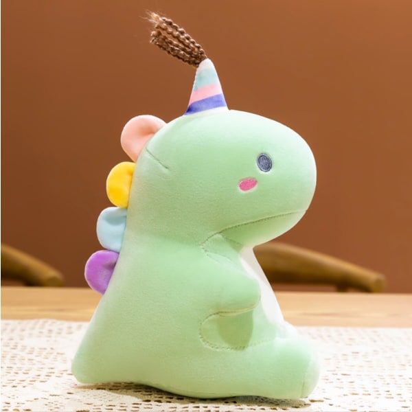 Candy Dinosaur Doll Pehmolelu syntymäpäivälahja nukke green 30cm