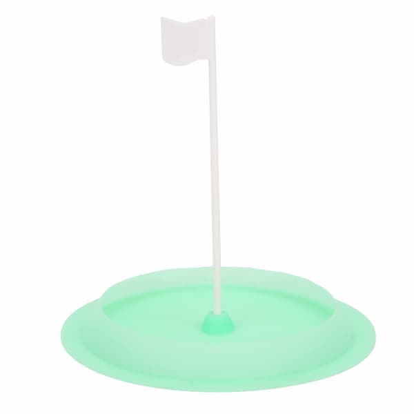 Golf Putter Øvelse Silikon Disk Hull Putting Kopp Innendørs Plast Målflagg