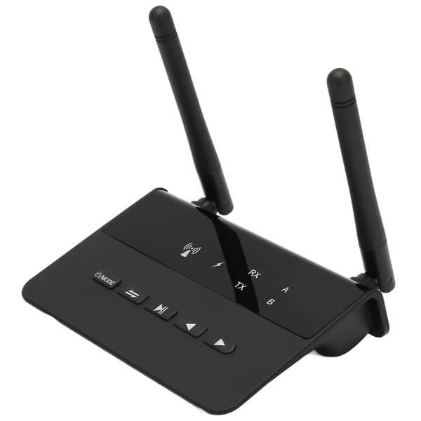 Bluetooth Receiver Transmitter 3.5mm AUX og RCA Port AptX Low Latency 2 i 1 Bluetooth 5.2 Adapter til TV Bil
