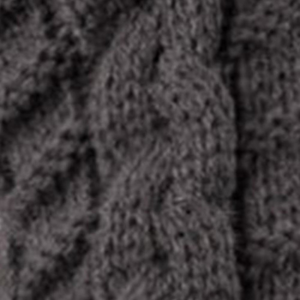 Talven lämpimät neulotut sormettomat käsineet käsin virkatut peukalonreikä käsivarsien lämmittimet lapaset Dark Gray*Brown