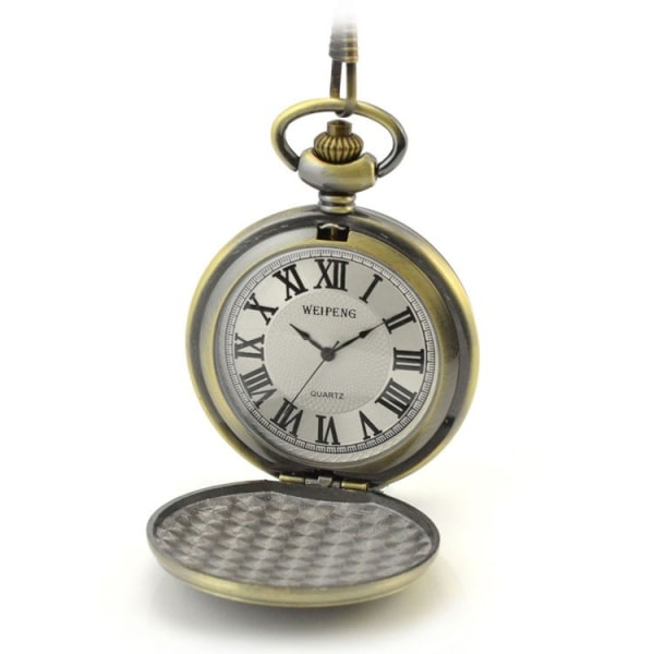 Vintage watch Isänpäivälahja Antiikki Lahja Muistomerkki Watch ilman pakkausta (80 cm vetoketju)
