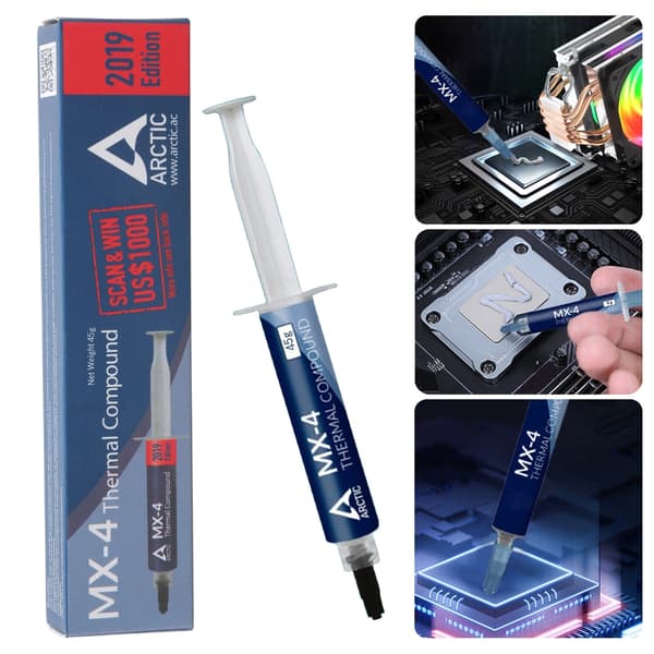 Kølepasta 45g MX4 Kølepasta Processor Til CPU GPU Printerkøling MX-[ht]