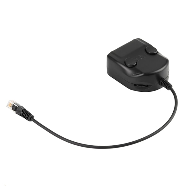 Krystal Headset Telefon Træningsboks med Splitter Adapter og Intelligent Lydstyrke Kontrol