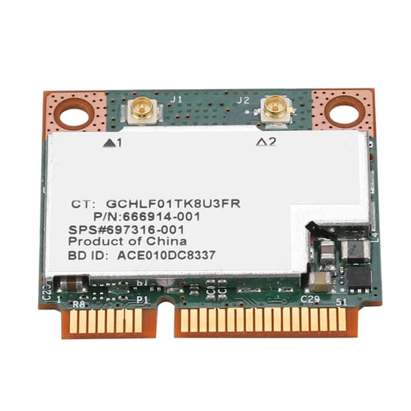 Til HP til Broadcom BCM943228HMB Dual Band 300M Mini PCI-e Trådløst LAN-kort med Bluetooth 4.0