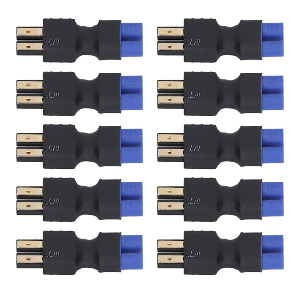 10 stk. EC3-adapter han til hun RC-batteristik til bilflybådsmodeller