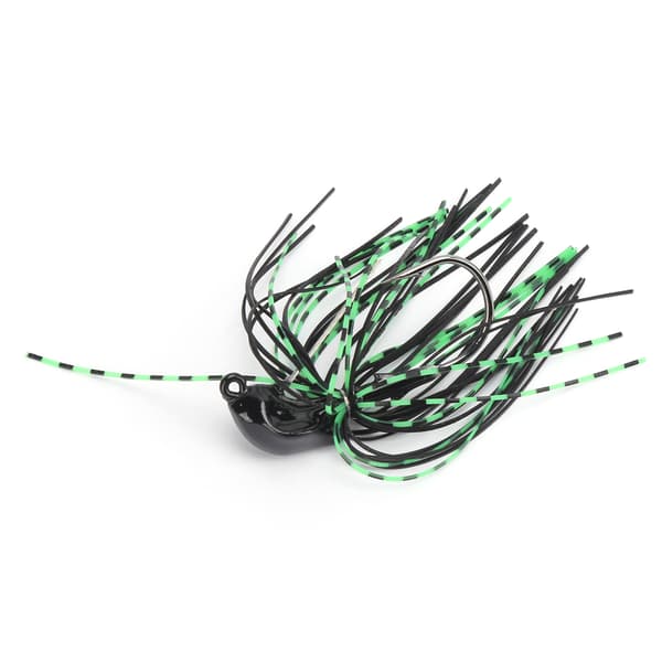 Willow Leaf Spinnerbait Bundfiskelokkemad til Ferskvandsbas Sort