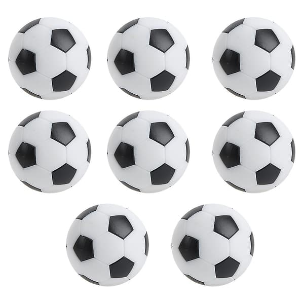 8 stk. mini bordfodboldbolde 32 mm tilbehør til bordfodboldmaskine til børn