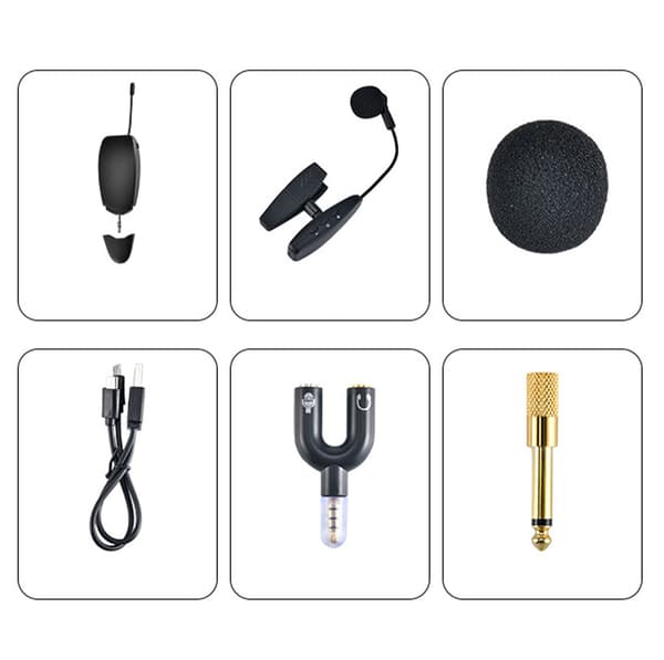 Trådløs saksofon clip-on mikrofon KX621 for liveopptredener