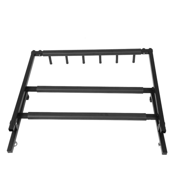 Metall Gitarr Displayställ Rack Organizer Hållare Instrument Tillbehör 5 Platser