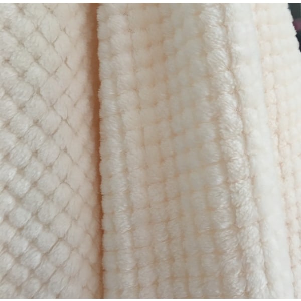 Smedetæppe, fleecetæppe, fuzzy tæppe, plystæppe, sengetæppe (100*150 cm)
