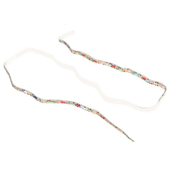 Glittrande Rhinestone-remsa Självhäftande Rullbar Band för DIY-hantverk