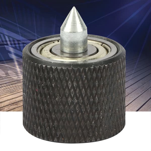 Mini Multifunktionell Svarv Tillbehör Roterande Dubb Rotationscentrum Kon