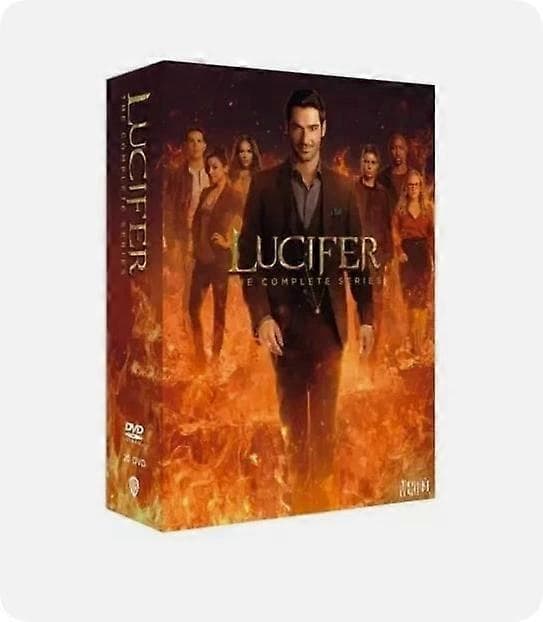 Lucifer Komplet Serie Sæson 1-6 engelsk version (DVD) 20-Disc Forseglet