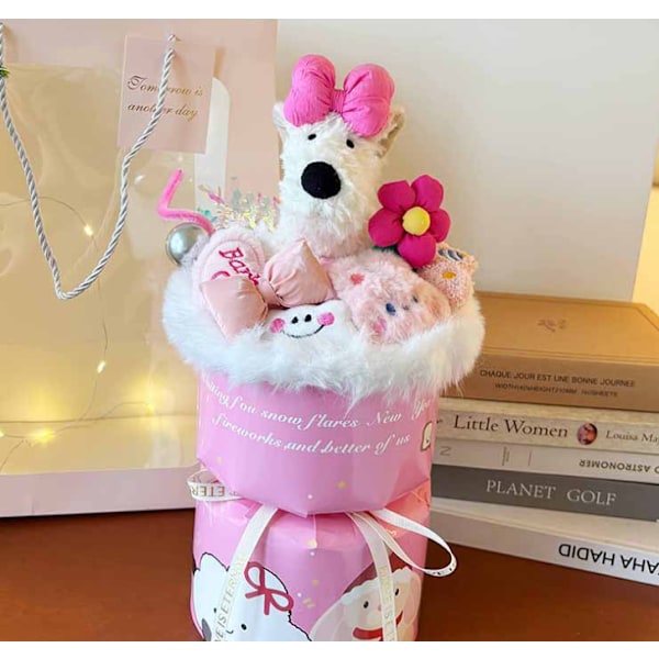Luovia Jouluaatto-Nukkekimppuja Joululahjaksi Pink West Highlands
