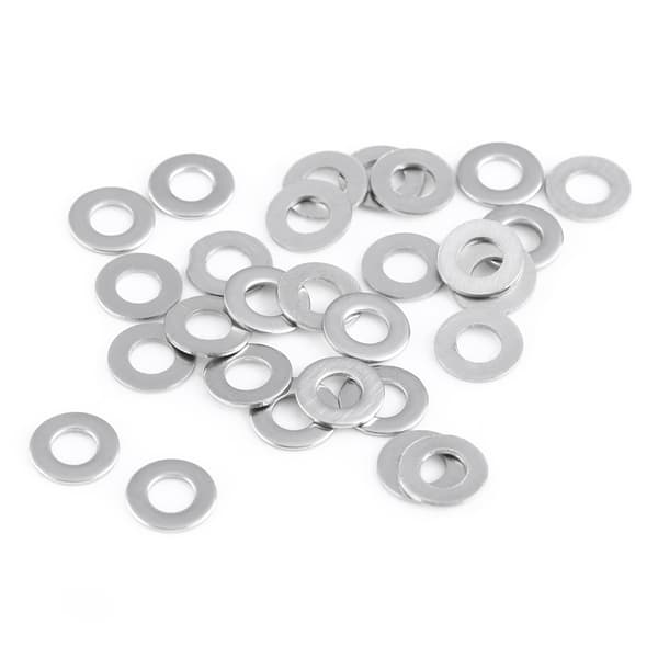 M3 Flat Button Head Hex Skrue og Skive Sortimentsett 180 Deler