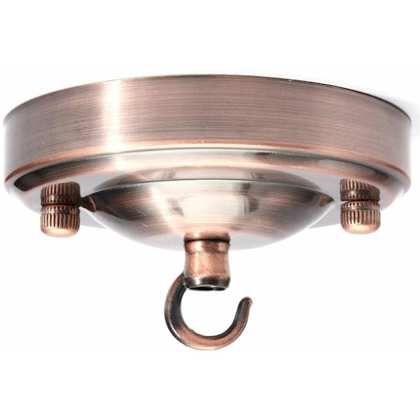 Retro fatningskrok pendellampe Bronse, for hjemmekjøkken, toalett, bad