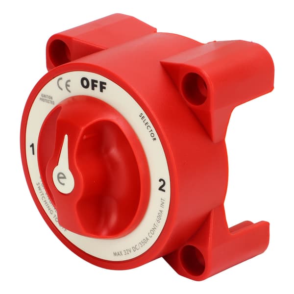 350A 32V DC 3-positions batteri afbryder strøm kill isolator til RV marine båd