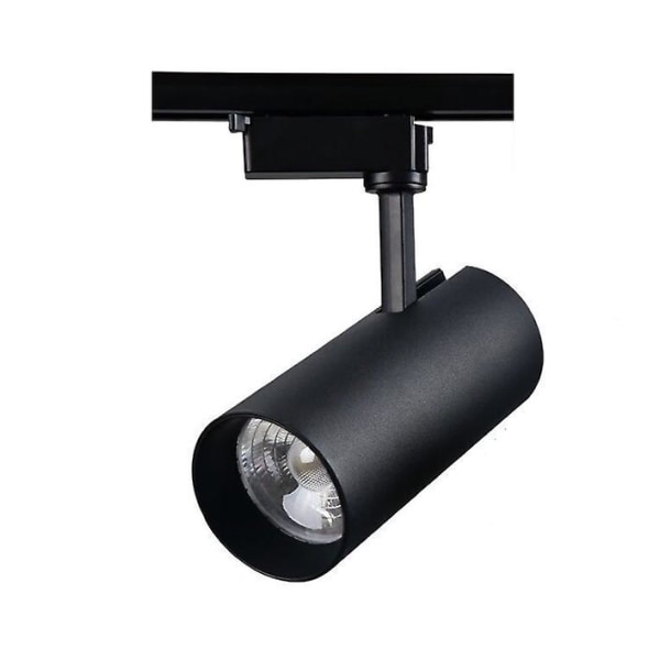 Spotlight LED spårljus, hög power (svart - 4000k, 30w)
