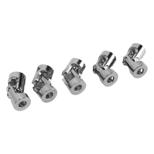 5 stk. 5 mm Universal Motorakselkobling i stål til RC Modelbiler Både