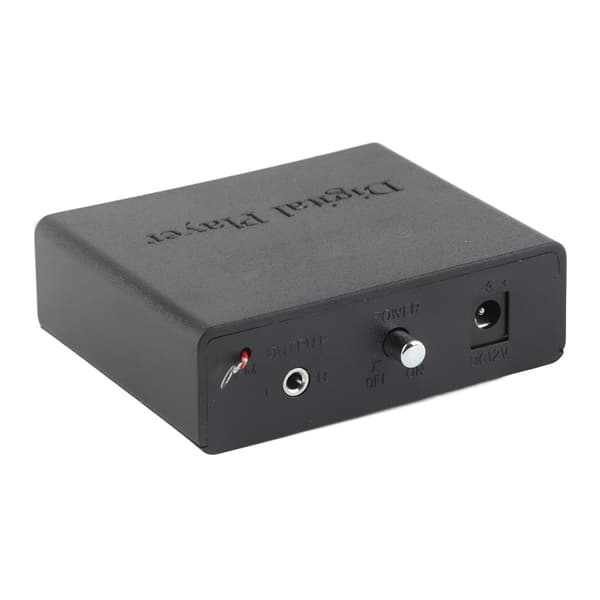 Hi Fi Ljudförstärkare MP3-dekoder Spelare med Fjärrkontroll USB 2.0 Svart