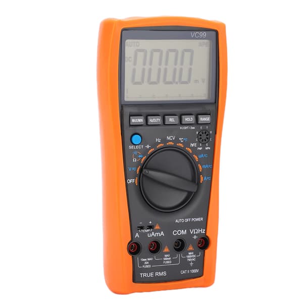 VC99 6000 Räknar Hög Precision LED Digital Multimeter med NCV