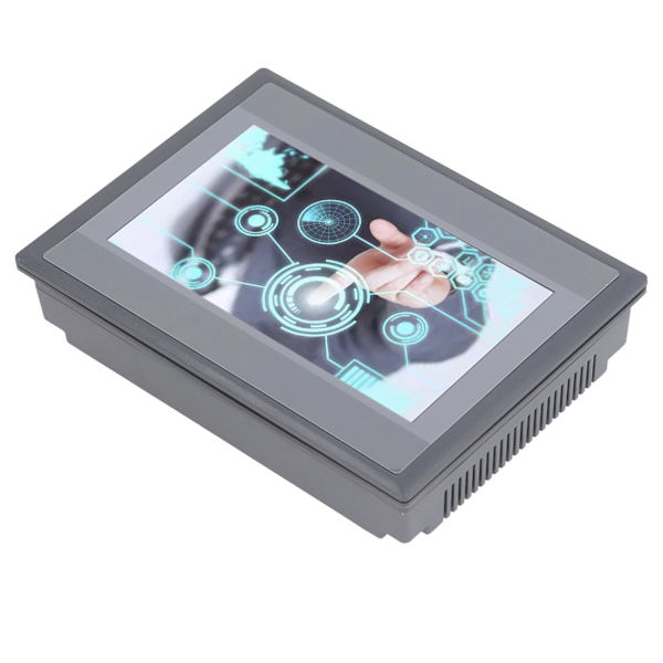 7 tommer TFT LCD HMI Touch Screen 12 Input 8 Output PLC Display Panel til FX3U 20 40 48MRT DC4V 1A