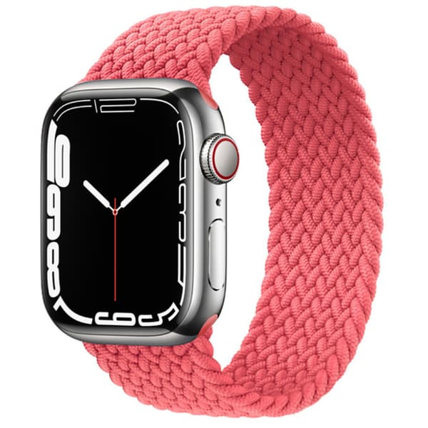 Elastisk Apple Watch-rem 42mm/44mm/45mm/49mm Grå Grå Small