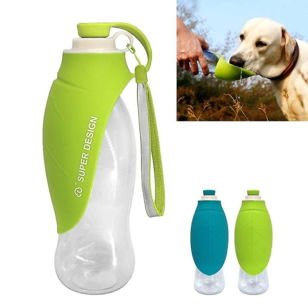 Drikkevannsflaske for kjæledyr (blå)