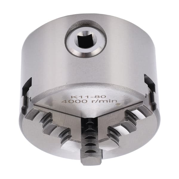 SANOU K11 80 3-bakket drejebænksfutter 3 tommer 80 mm diameter