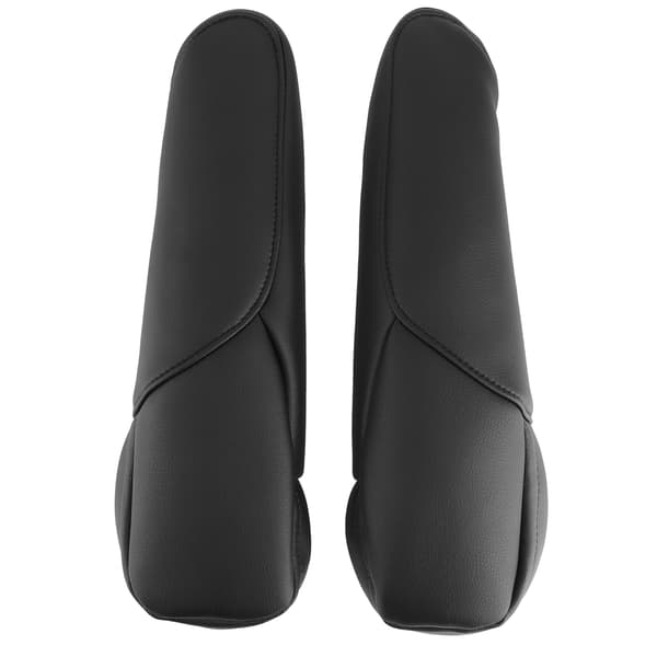 Læder Microfiber Armlænsbetræk Trim Passer til Honda CRV 2007 2009 Sort