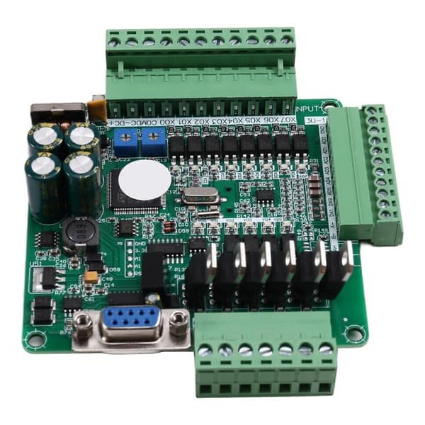 FX3U-14MT Højhastigheds med analog programmerbar controller PLC industrikort FX3U-14MT Fx3u-14mt Grön