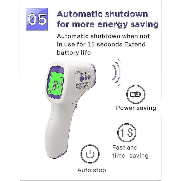 Elektronisk termometer handhållen temperaturmätning