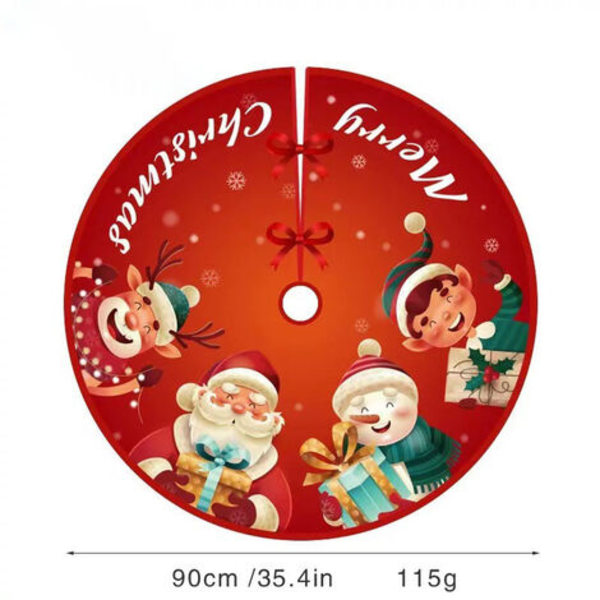 5 st 90 cm julgranskjol Julgranskjol för julfest Trädmattdekorationer