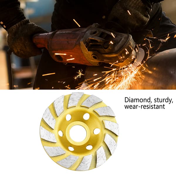Diamantpoleringsputer for stein, betong, keramikk 100mm 4in