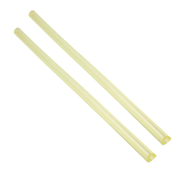 Premium PU Stang Gul 20mm OD 8mm Hull 500mm Lengde