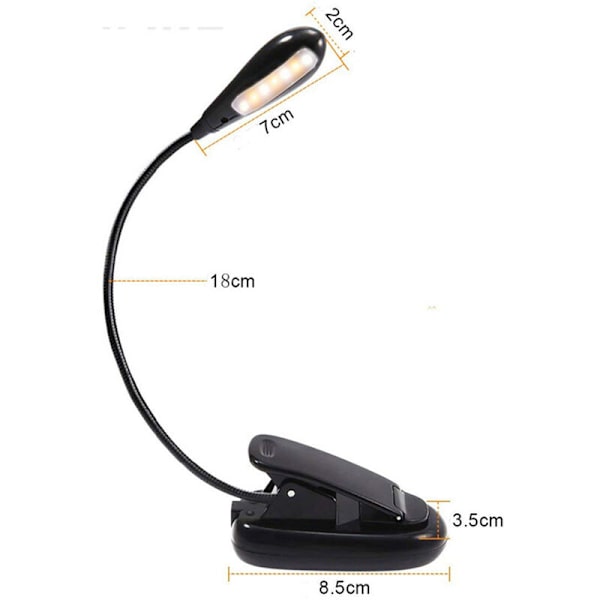 14 valoa 9 vaihdetta 1.2 valonlähde power led lukulamppu lataussilmäsuojaimet musiikkiteline valo, lukemiseen, lighti