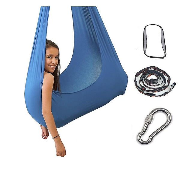 Aerial Yoga Set & Hängmatta Kit 100*280CM Blue