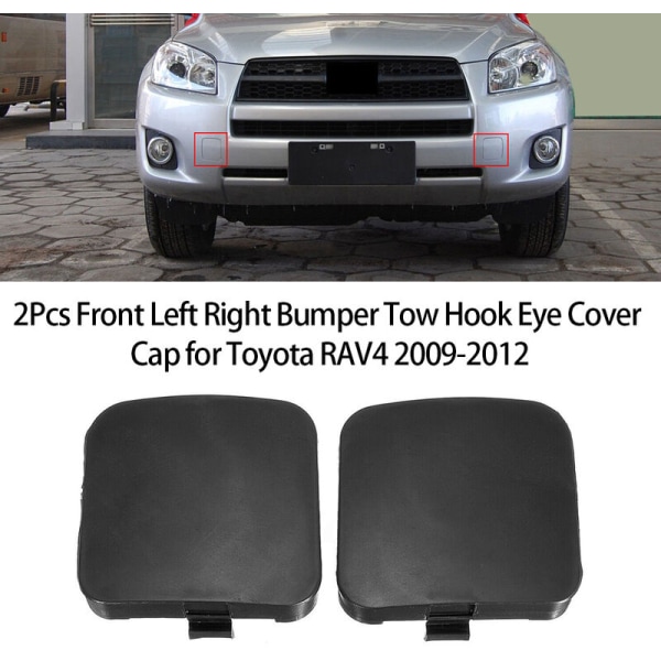 Toyota RAV4 Främre stötfångare Trailer Cover (vänster + höger)