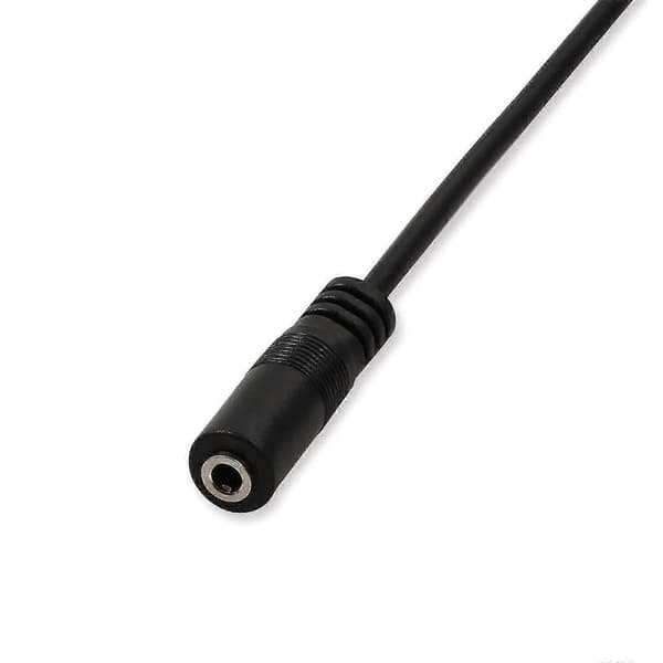 Mini USB till 3,5 mm mikrofonkabel för ljudinspelningsadapterkabel Mikrofonadapterkabel 2M