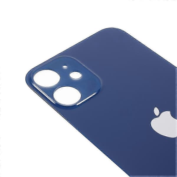 For iPhone 12 Mini Batterideksel Reparasjonsdel (stort hull) Blue