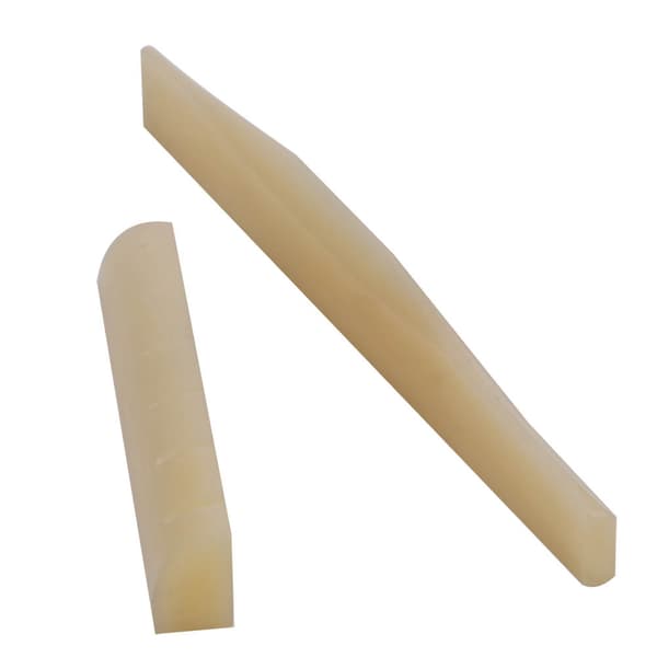 Kamelbensgitarr Övre Sadel Reparationsbyte 6-strängad Folkgitarr Beige