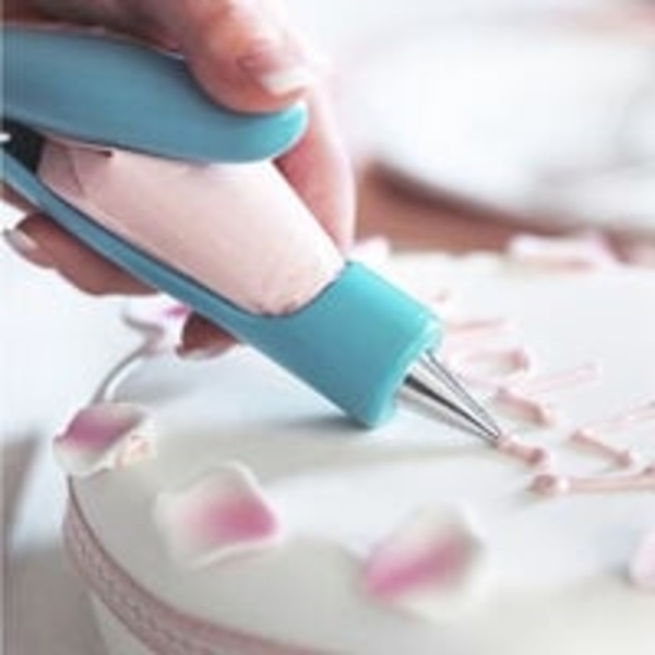 Kage Dekoration Pen Værktøjssæt Bagepose DIY Kage Deco Værktøj Konditor glasur Pen