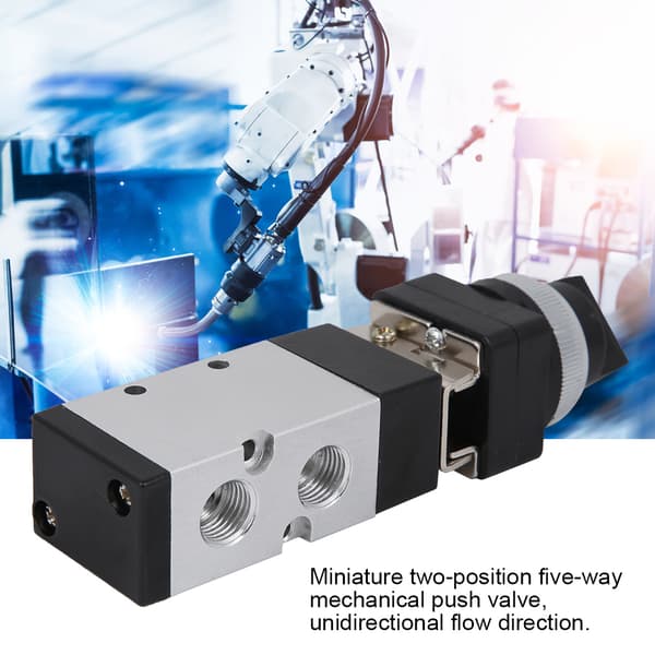 Pneumatisk Mekanisk Knapventilkontakt