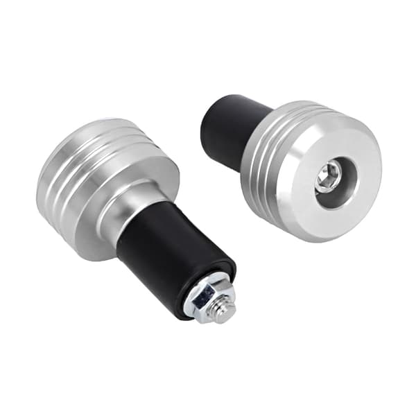 Aluminium Motorcykel Styr Ender Sliders Sølv Tilbehør