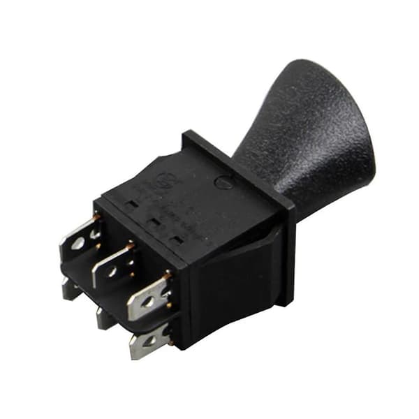 Frem-stop-tilbage Dpdt 6-benet Låsevippekontakt Kcd4-604-6p Bilkontakt - [ht]