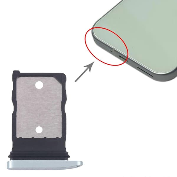 Til Google Pixel 9 Original SIM-kortbakke Green