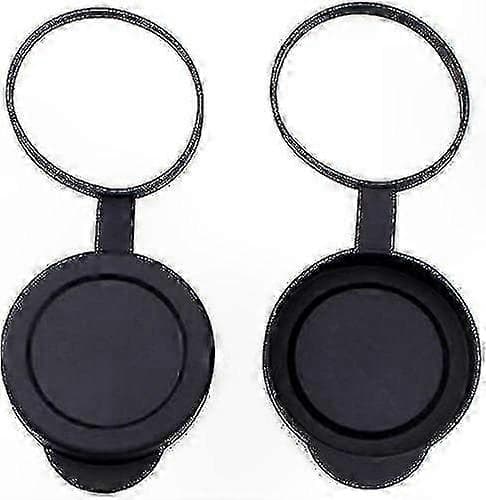 2-pack gummilinsskydd för 42 mm kikare objektivlinsskydd