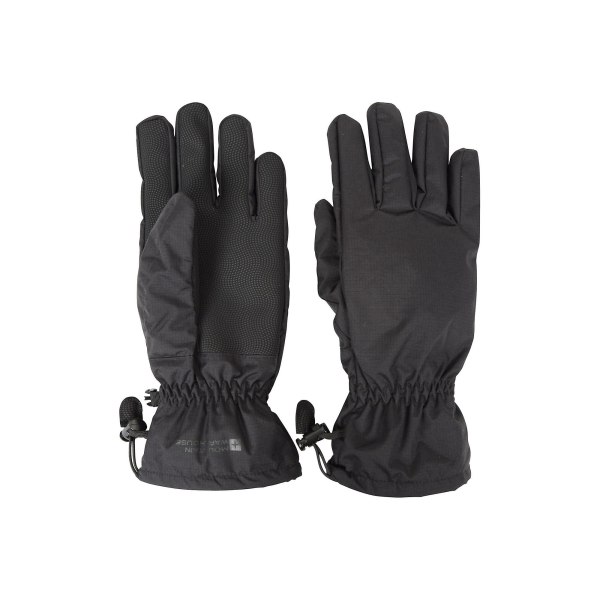 Mountain Warehouse Herre vandtætte Ripstop handsker Black S