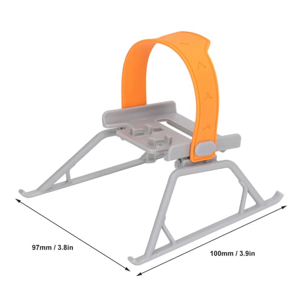 Foldbart landingsstel højdeforlænger til DJI Mini 3 Pro drone orange