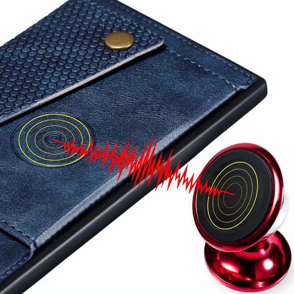 Samsung Galaxy A71 - Cover med kortrum Grå